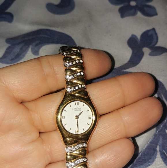 BULVO DIAMOND WATCH - Picture 1 of 2